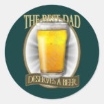 Best Dad Deserves A Beer Stickers
