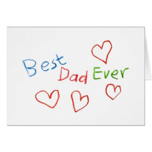 Best Dad Ever Greeting Cards