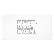 Best Dad Ever Personalized Photo Card