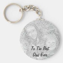 BEST DAD EVER PHOTO KEYCHAIN TEMPLATE