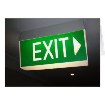 best exit greeting cards