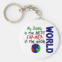 Best Farmer In World 2 (Daddy) Key Chains
