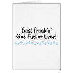 Best Freakin God Father Ever Cards