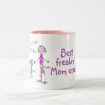 Best Freakin Mum Ever (Kid) Coffee Mugs