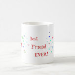 Best Friend BFF Confetti  Mug