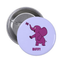 Best Friends Forever Pinback Buttons