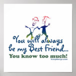 Best Friends Knows Posters