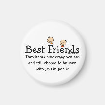 Best Friends Magnet