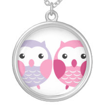 Best Friends Owl Necklace