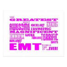 Best Girls EMTs : Pink Greatest EMT Postcards