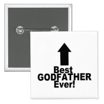 Best Godfather Ever Buttons