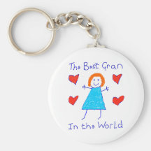 Best Gran In The World Key Chain