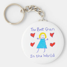 Best Gran In The World Keychain