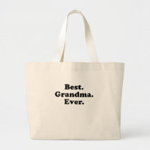 Best Grandma Ever Canvas Bag