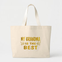 Best Grandma Tote Bag