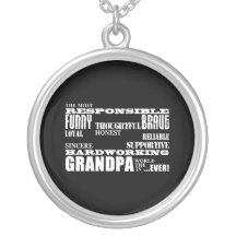 Best & Greatest Grandfathers & Grandpas Qualities Pendants