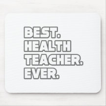 Best Health Teacher Ever Mousepad