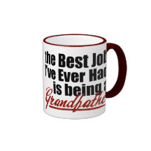 Best Job is Being a Grandfather Mugs