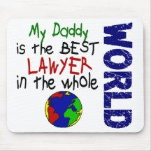 Best Lawyer In World 2 (Daddy) Mousemat