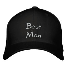 Best Man Best Embroidery Cap Embroidered Hats