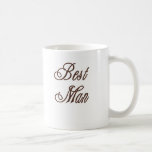 Best Man Classy Browns Mug