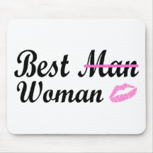 Best Man Woman Mouse Mats