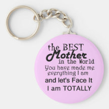 Best Mother In The World Key Chain