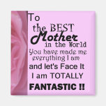 Best Mother In The World Refrigerator Magnet