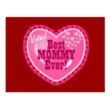 Best Mummy EVER! Postcard