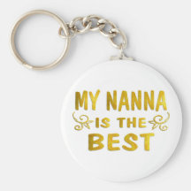 Best Nanna Key Chain