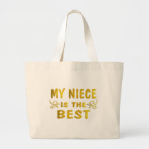 Best Niece Canvas Bag
