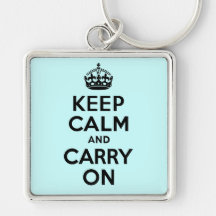 Best Price Keep Calm And Carry On Black Key Chains