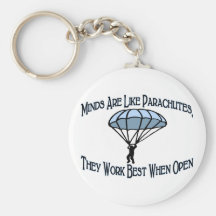 Best When Open Keychain
