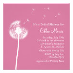 Best Wishes! Bridal Shower Invitation (fuchsia)