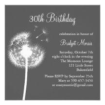 Best Wishes! (grey) Custom Invite