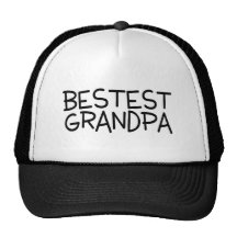 Bestest Grandpa Mesh Hat