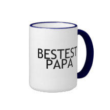 Bestest Papa Coffee Mugs
