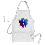 Betta Fish / Siamese Fighting Fish Love Apron