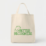 Better Recognise Retro Lady - Green Bags