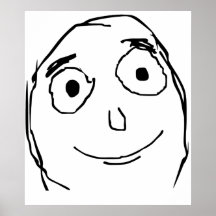 Better Than Expected Face Print