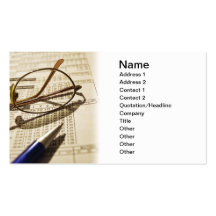 Betting analyisis business card templates