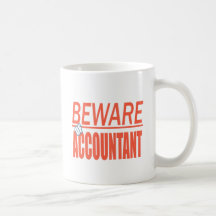 Beware Of Accountant Sign Mug