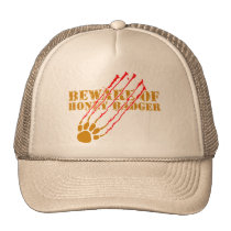 Beware of honey badger hats