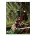 Beware the Woods Greeting Card