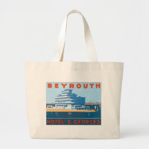 Beyrouth, Hotel  St. Georges Canvas Bag