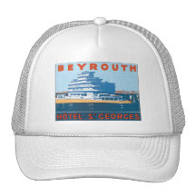 Beyrouth, Hotel  St. Georges Mesh Hat