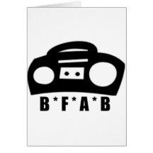 BFAB ~ Born from a boombox Cards