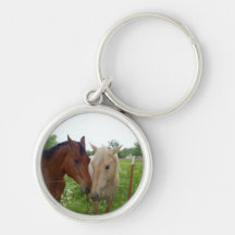 BFF Best Friends Forever - Horses Keychains