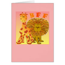 BFF Best Friends Greeting Cards