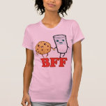 BFF, cookie and milk T-shirts